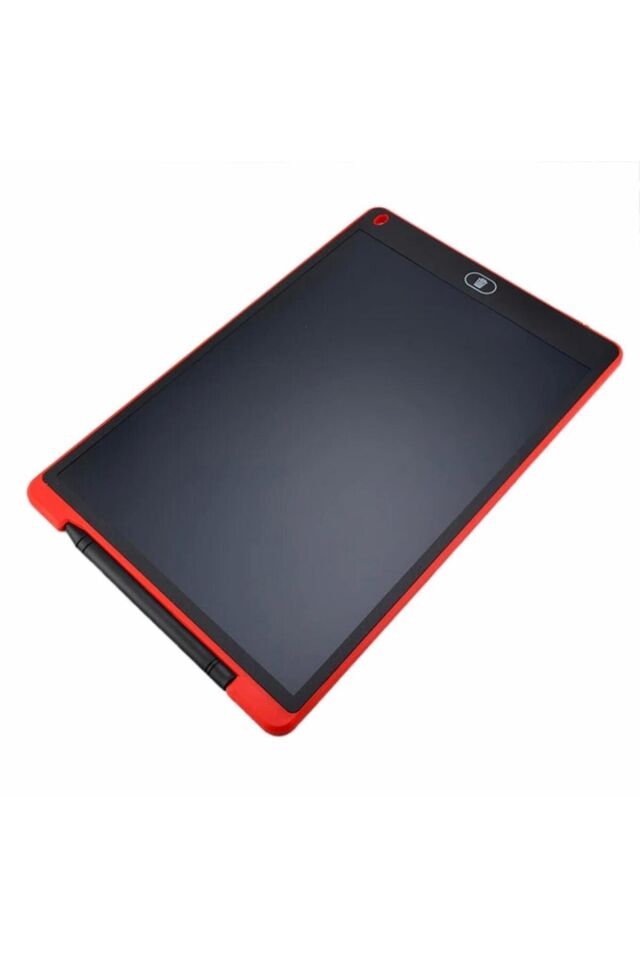 Dijital Kalemli Çizim Yazı Tahtası Not Yazma Eğitim Tableti Writing Tablet 8,5 Inç Kırmızı