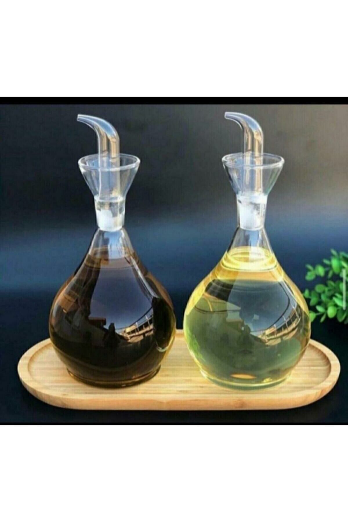 2 Adet 900 ml Borosilikat Cam Yağlık Sirkelik ( Altlık Dahil Değildir ) gri - Tek Ebat