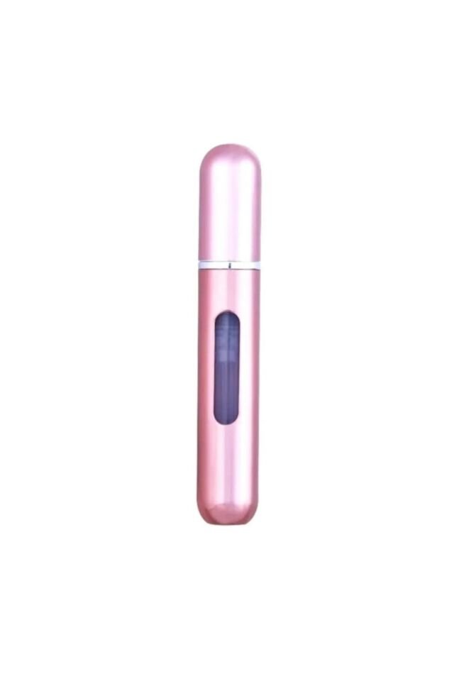 Pembe Cep Parfüm Şişesi Atomizer Seyahat Parfüm Şişesi Cep Kolonya Şişesi 05 ml Çok Renkli - Tek Ebat