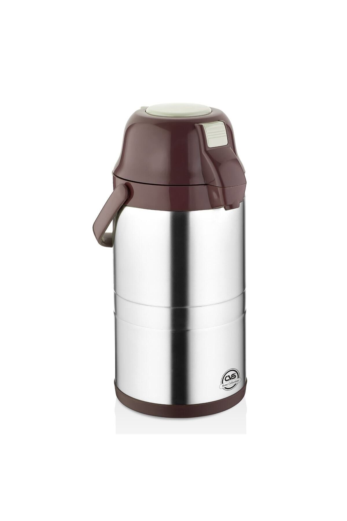 3,5 Litre Pompalı Çelik Termos