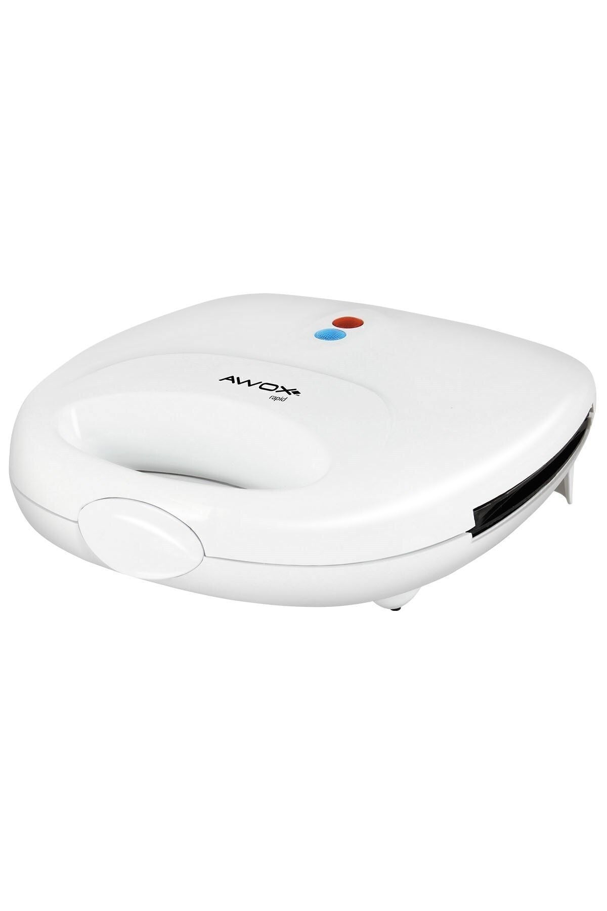 Rapid Mini Tost Makinesi Beyaz, Teflon Kaplama, Isı Geçirmez Dış Yüzey, Kolay Temizlenebilir Beyaz - Tek Ebat
