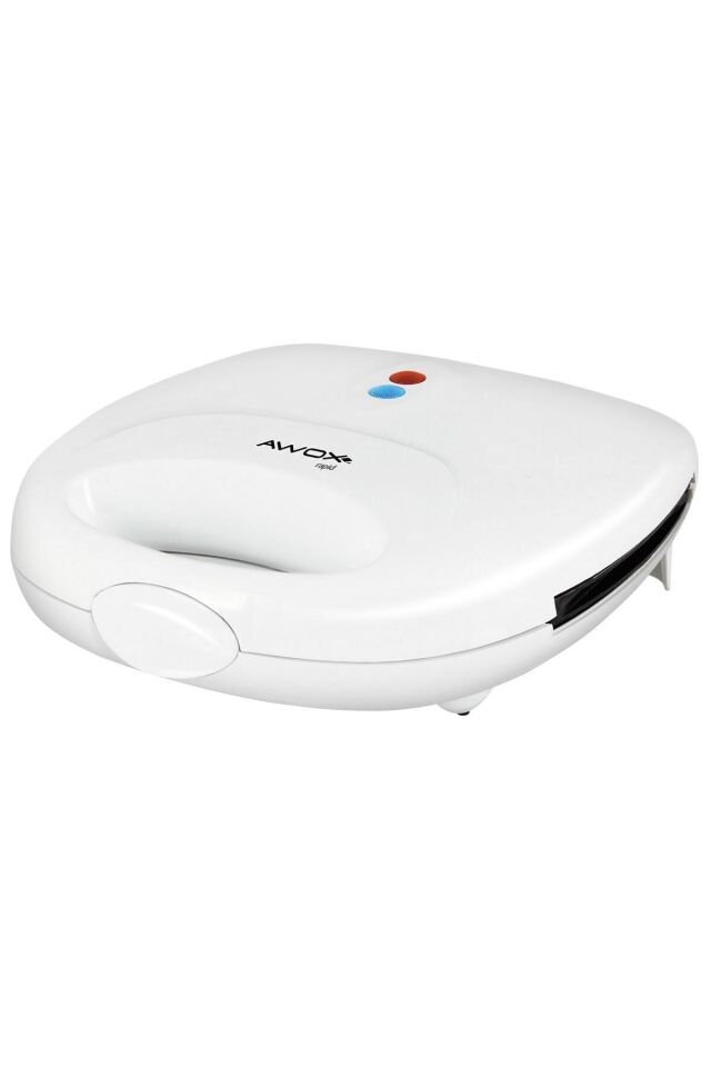 Rapid Mini Tost Makinesi Beyaz, Teflon Kaplama, Isı Geçirmez Dış Yüzey, Kolay Temizlenebilir Beyaz - Tek Ebat
