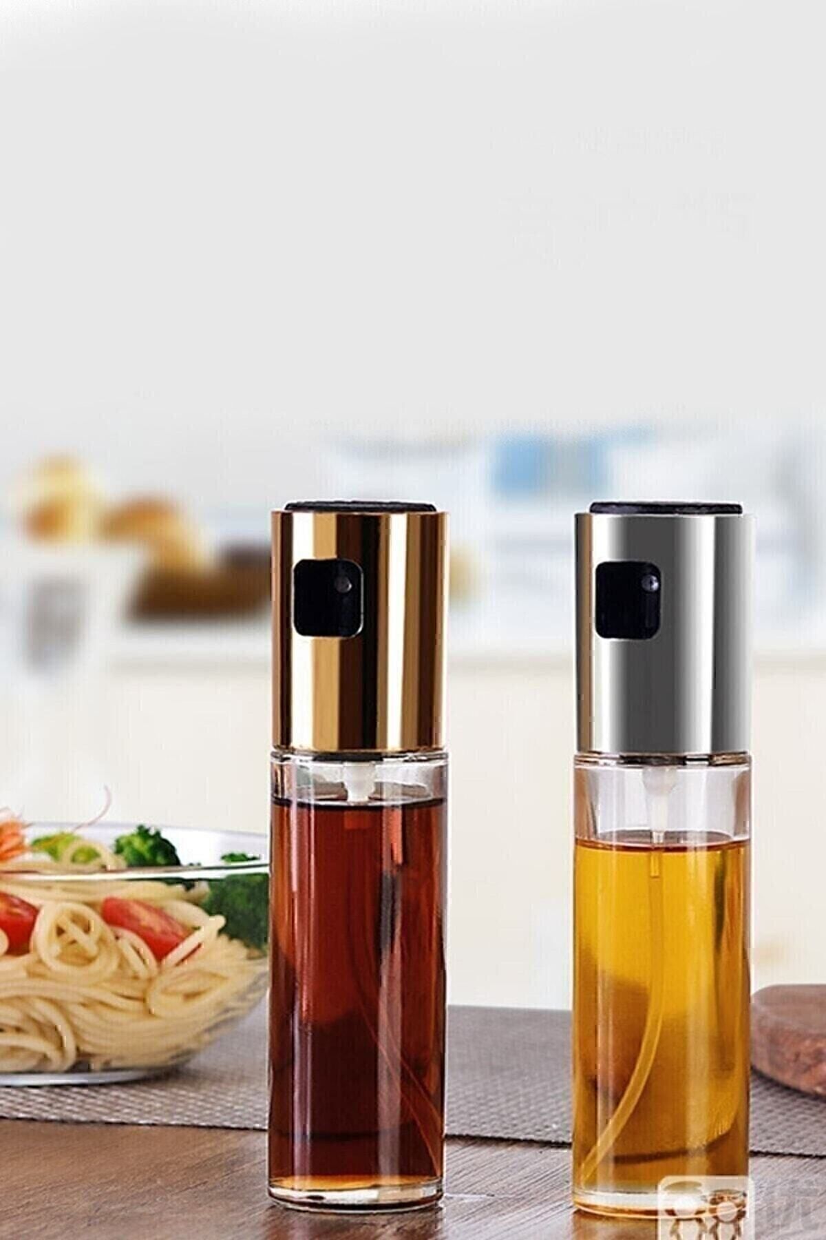 Sprey Yağlık Cam Püskürtmeli Fısfıs 100 ml Yağdanlık 1 Adet. Fma811067 şeffaf - Tek Ebat