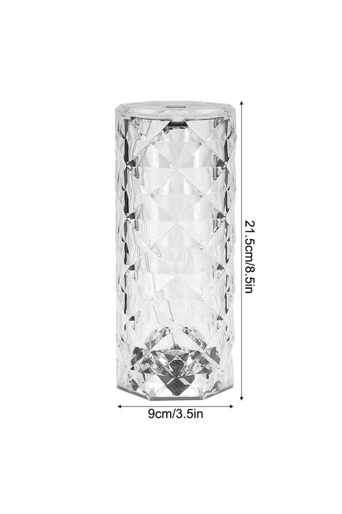 Kristal Elmas Led Masa Lambası Bar Restoran Masa Lambası Kristal