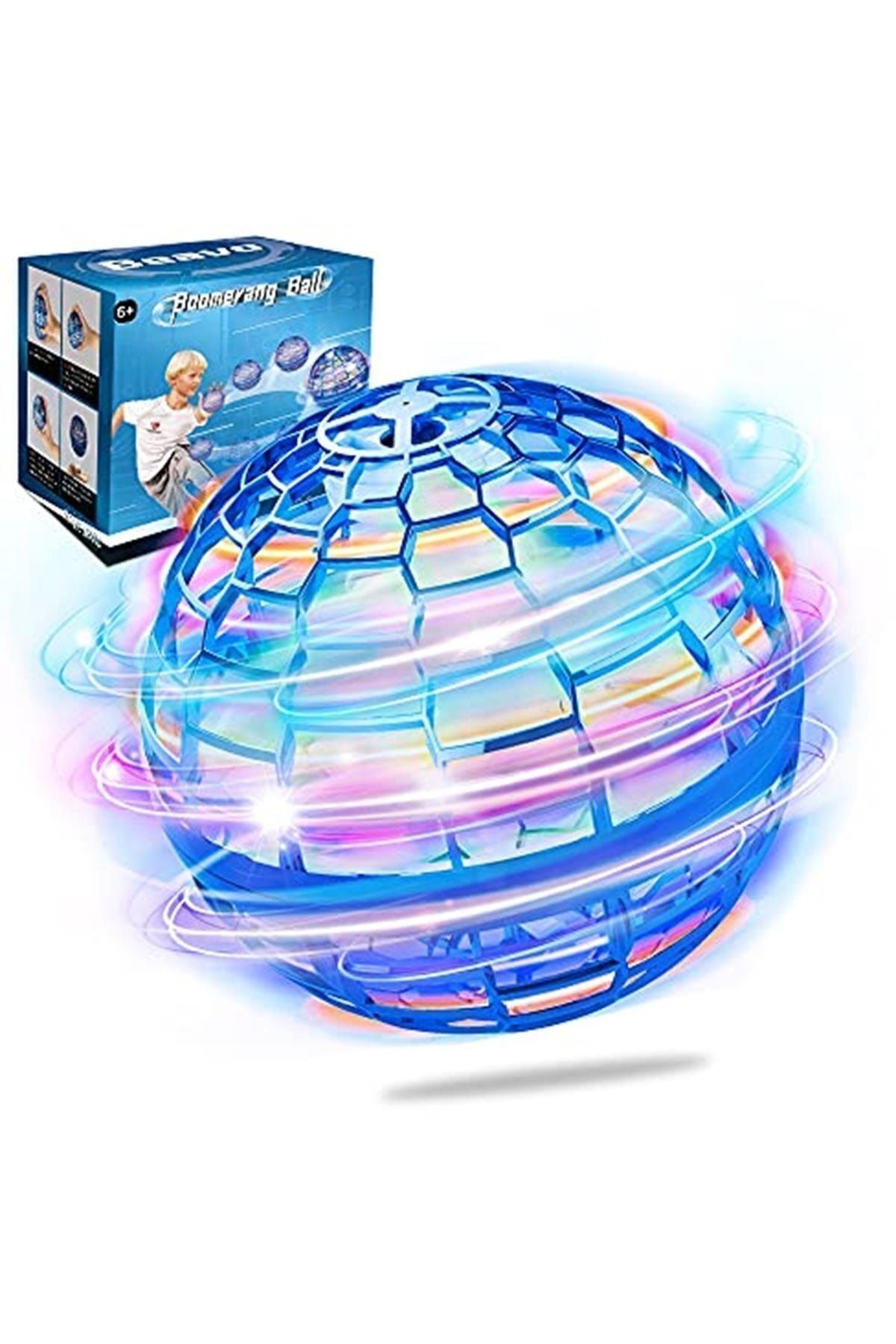 Hover Topu Uçan Küre Topu Oyuncak Serin Sihirli Denetleyici Spinner Mini Drone Uçan Yüzen To