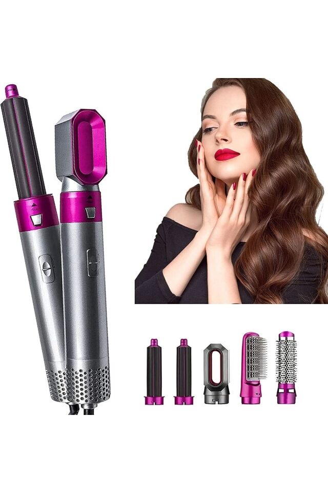 5'ın 1 Hot Aır Styler Orijinal Ürün Pro Hava Üflemeli Saç Şekillendirici