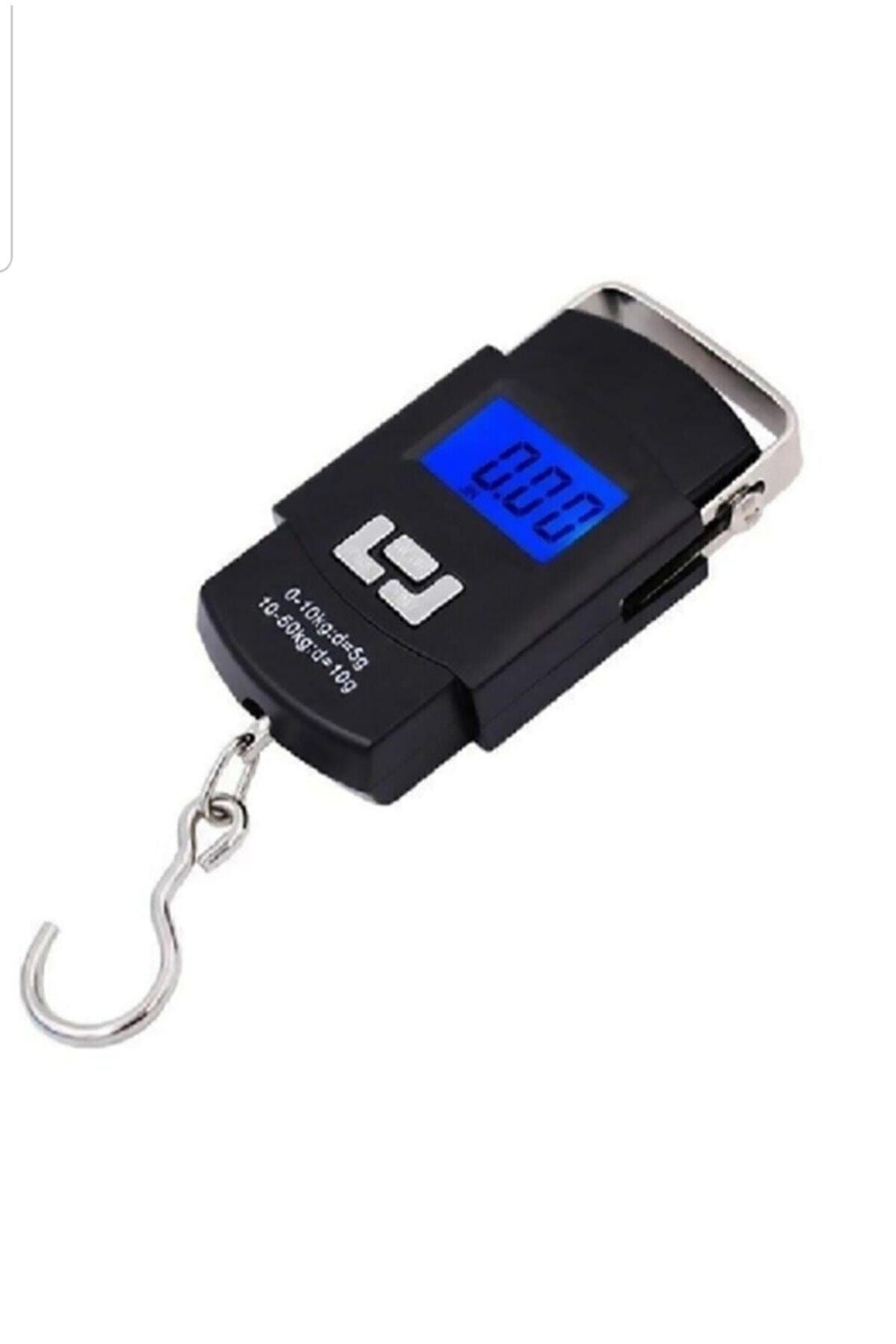 Portable Scale 50kg Kapasiteli El Tartısı Dijital Lcd Ekranlı Kantar Terazi Glrshop Tek Ebat