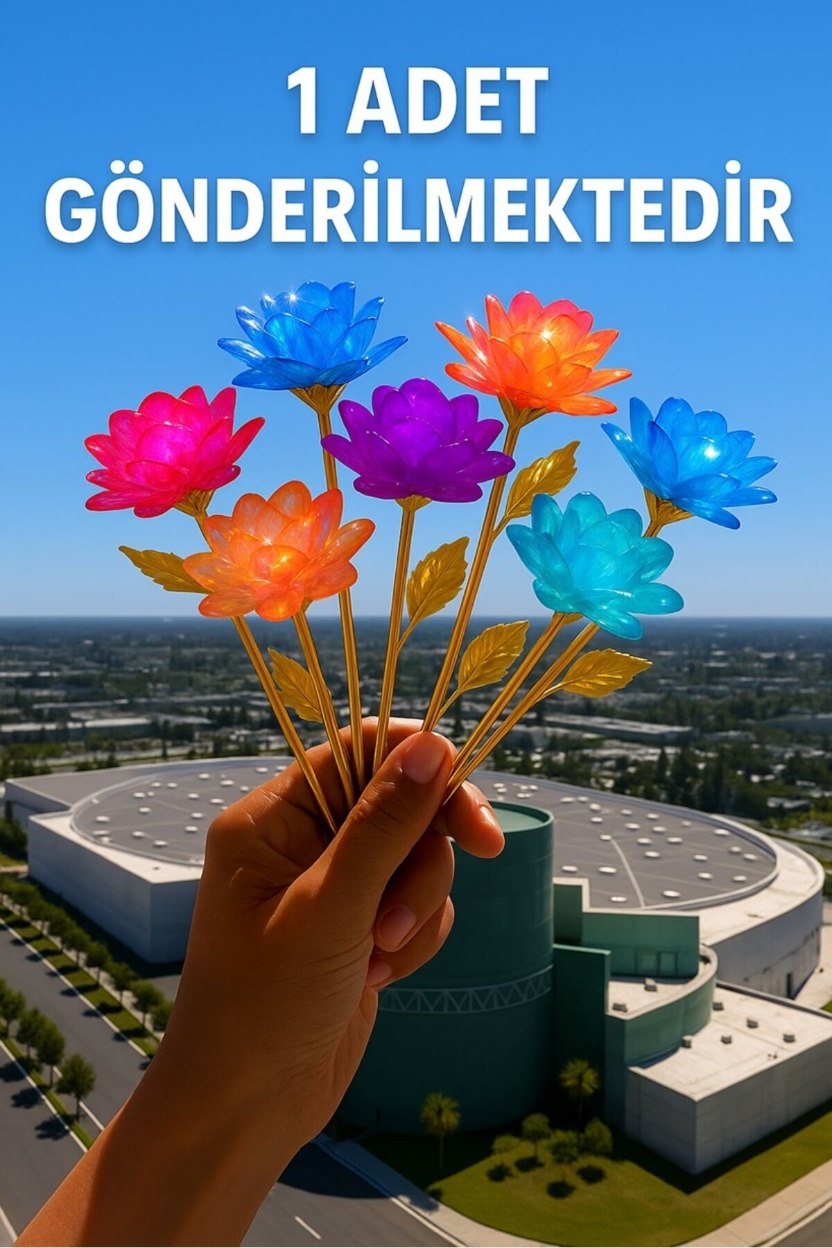 1 Adet Sonsuzluk Gülü Hediye-anneler Günü Hediyesi-solmayan Gül infinity rose - Tek Ebat