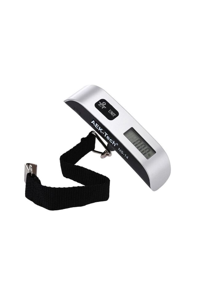 50kg Askılı El Bagaj Seyahat Tartısı Terazi Işıklı