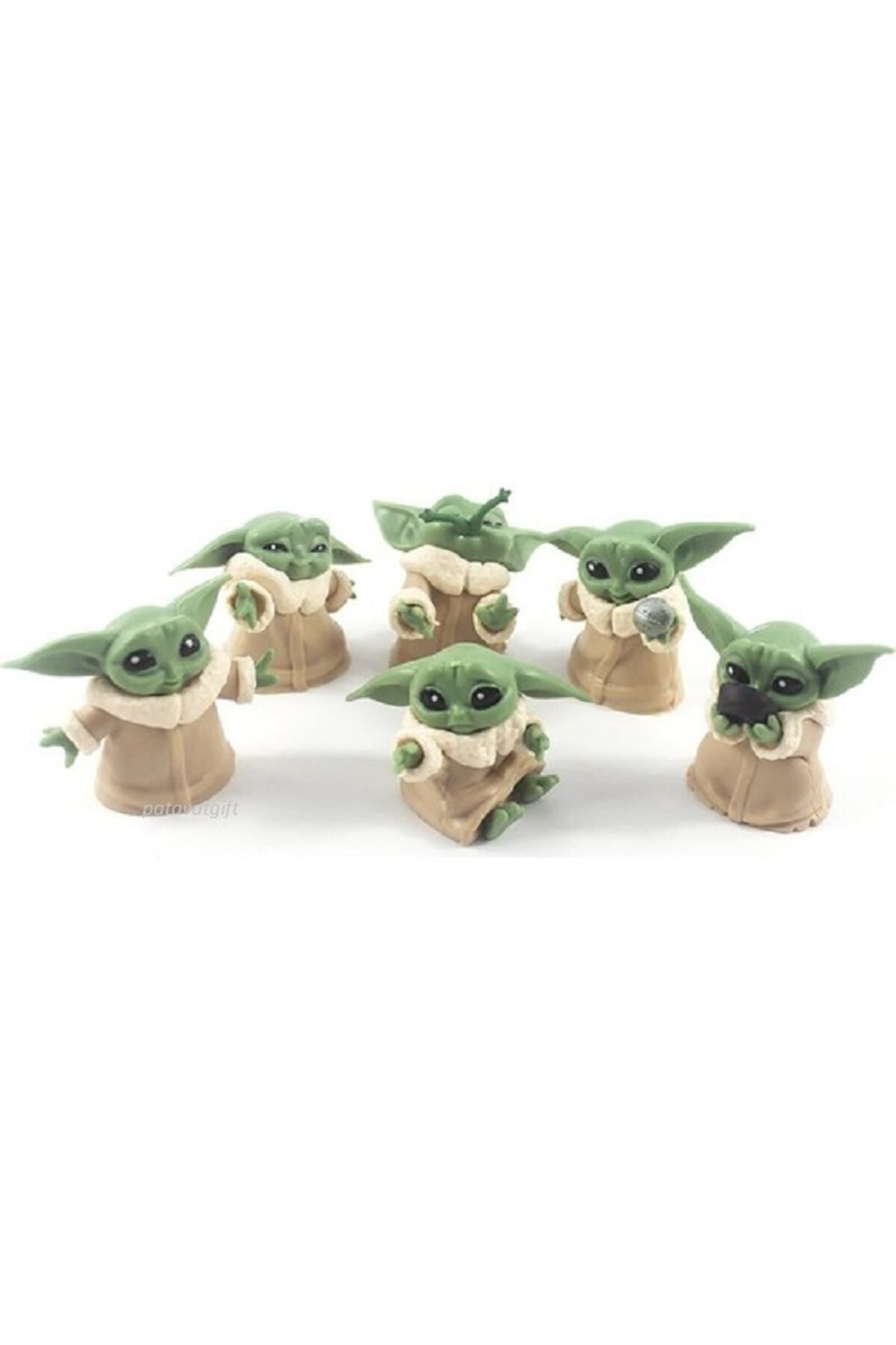 Baby Yoda 6lı Set Figür Biblo 6 Adet Figür TeknoClass