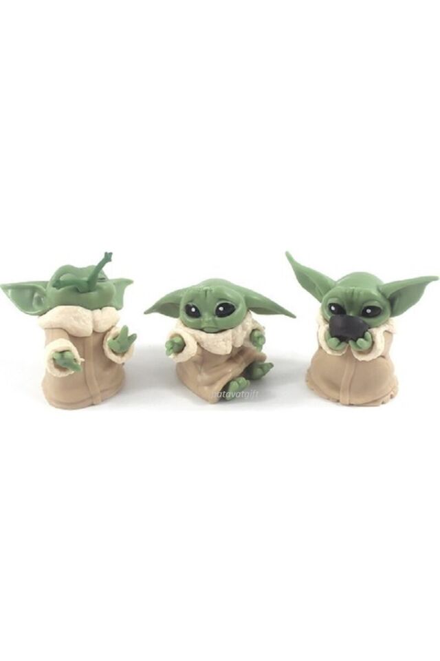 Baby Yoda 6lı Set Figür Biblo 6 Adet Figür TeknoClass