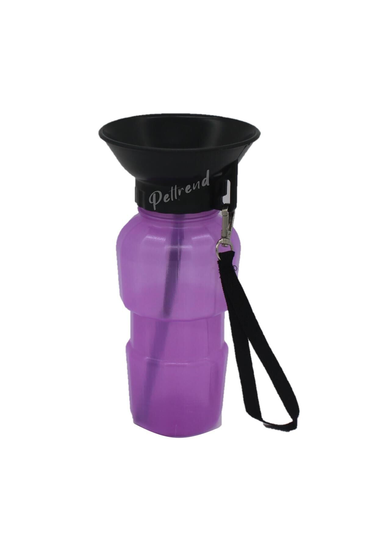 500ml Köpek Seyahat Suluğu Su Şişesi (MOR)