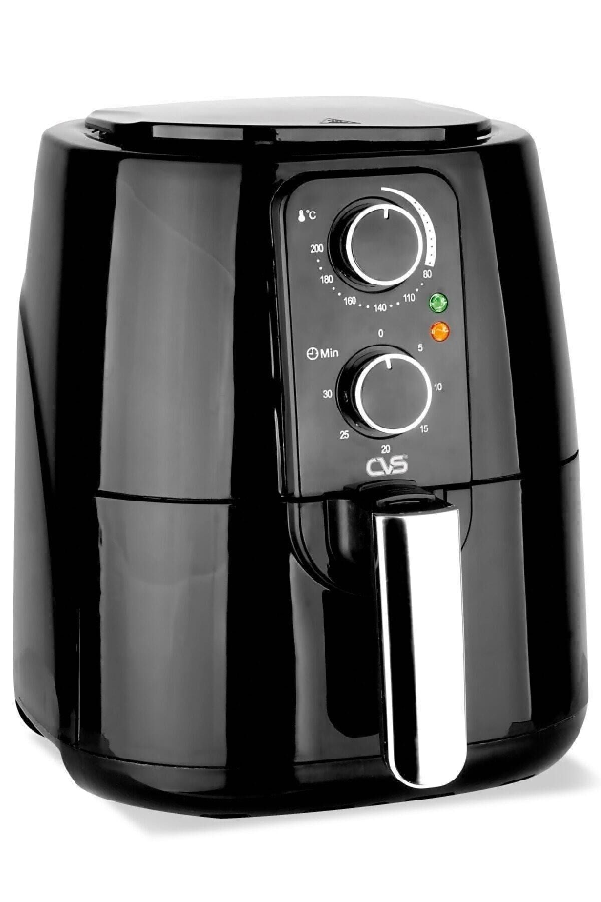 Dn-1006 Healfry 5,5 Litre Kapasiteli Air Fryer Siyah - Tek Ebat