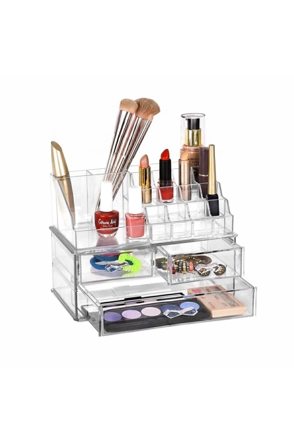 Makyaj Organizer Seti Makyaj Düzenleyici
