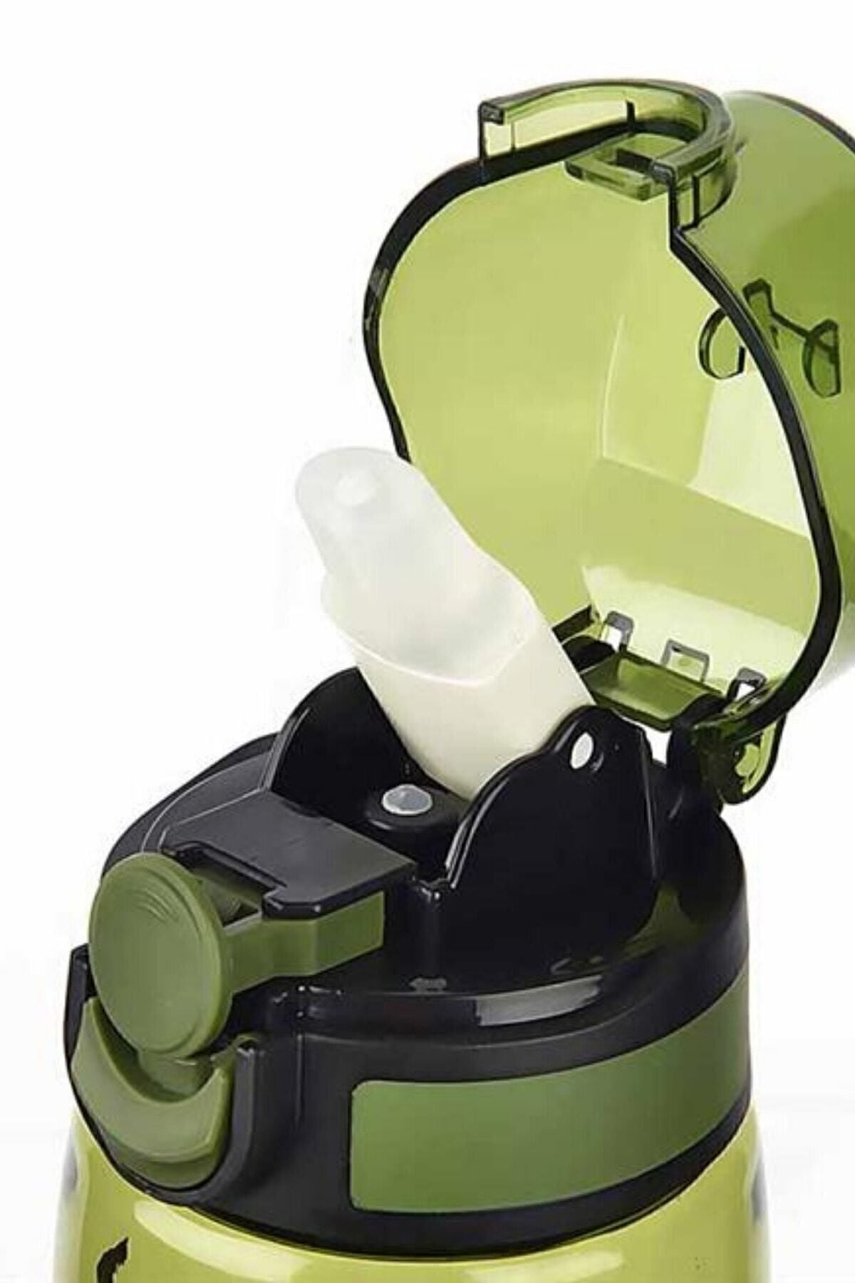 Peakgift Titiz Pipetli Rio Su Ve Detoks Su Şişesi Matara Policarbon 750 Ml Kırmızı