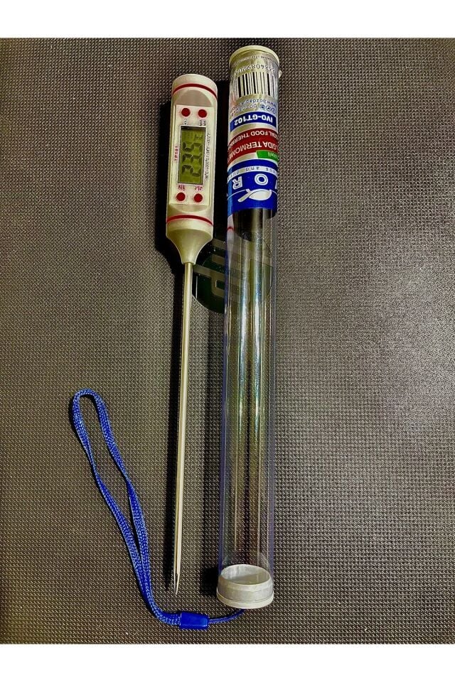 Dijital Mutfak Termometresi Dijital Termometre Süt Mama Barbekü Gıda Termometresi