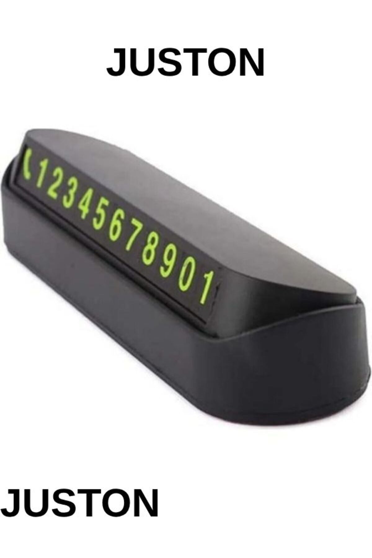 Juston Park Numaratörü Ön Cam Için Oto Telefon Numara Kartı Telefon Numaralık