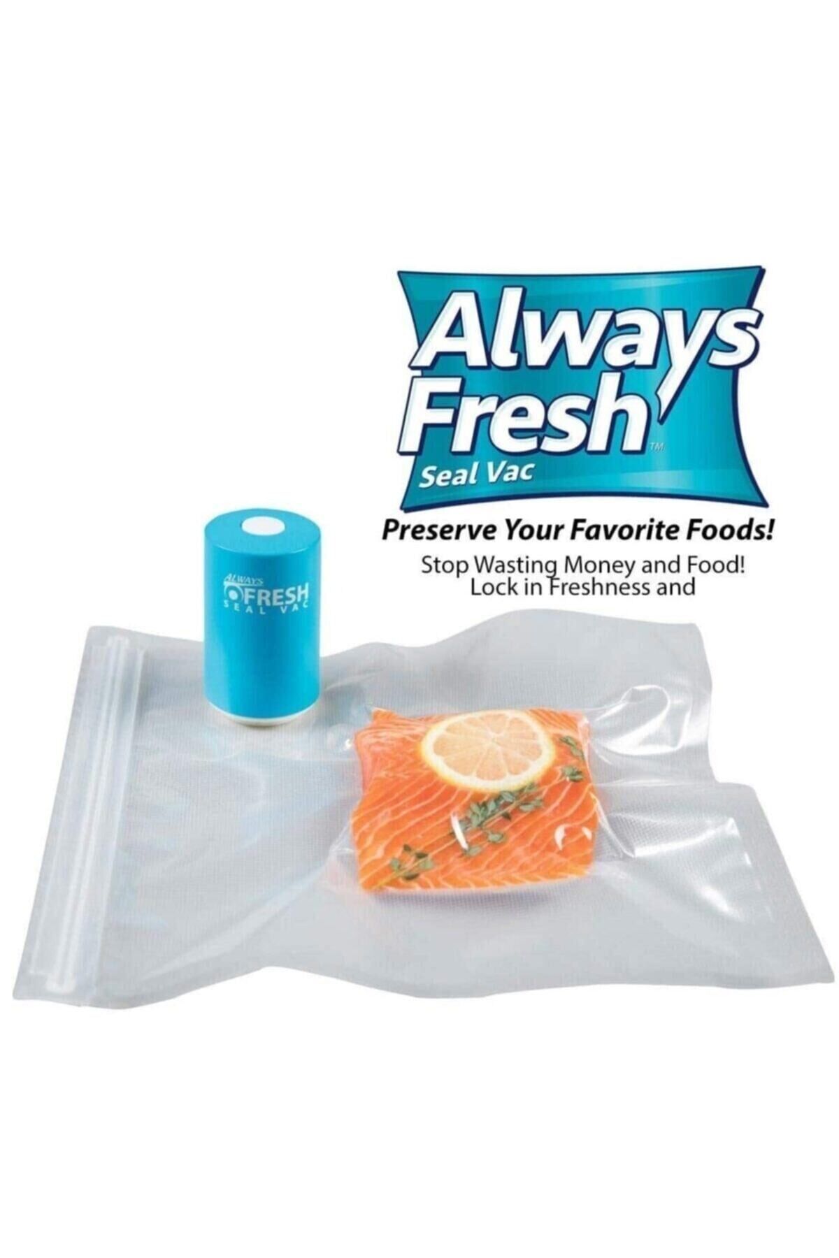 Always Fresh Yiyecek Ve Gıda Vakumlayıcı Renkli - Tek Ebat - 40 x 40