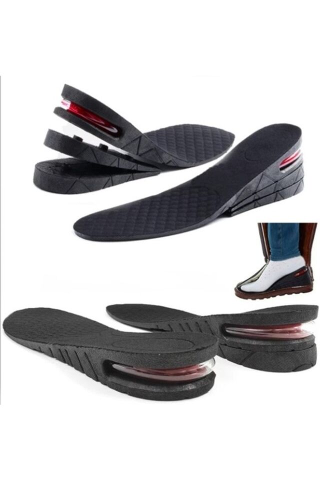 Gizli Topuk Boy Uzatan Tabanlık – 3cm, 5cm, Ayarlanabilir Yükseklik Tek Ebat