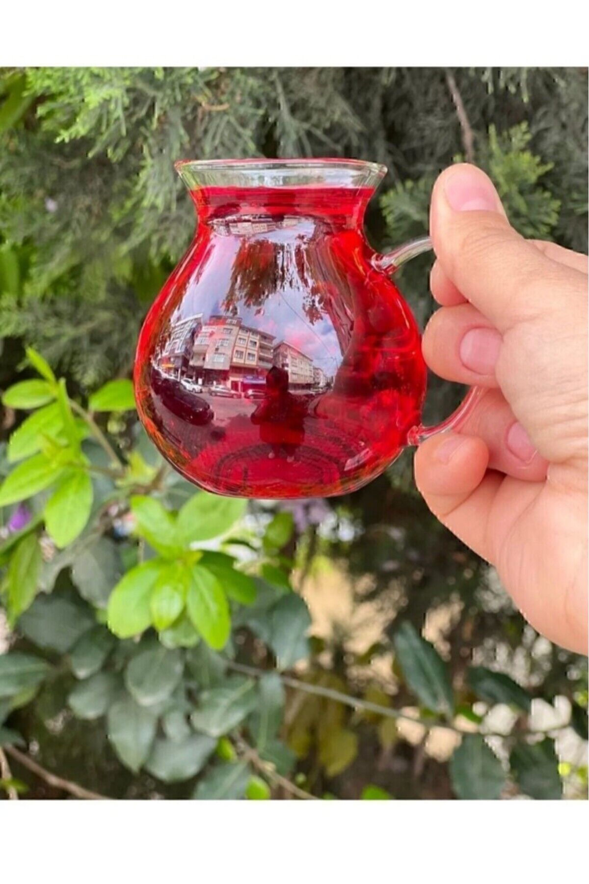 6lı Keyfi Ala Borosilikat Cam Çay Bardağı 185 ml (KEYFİ ALA ÇAY BARDAĞI)