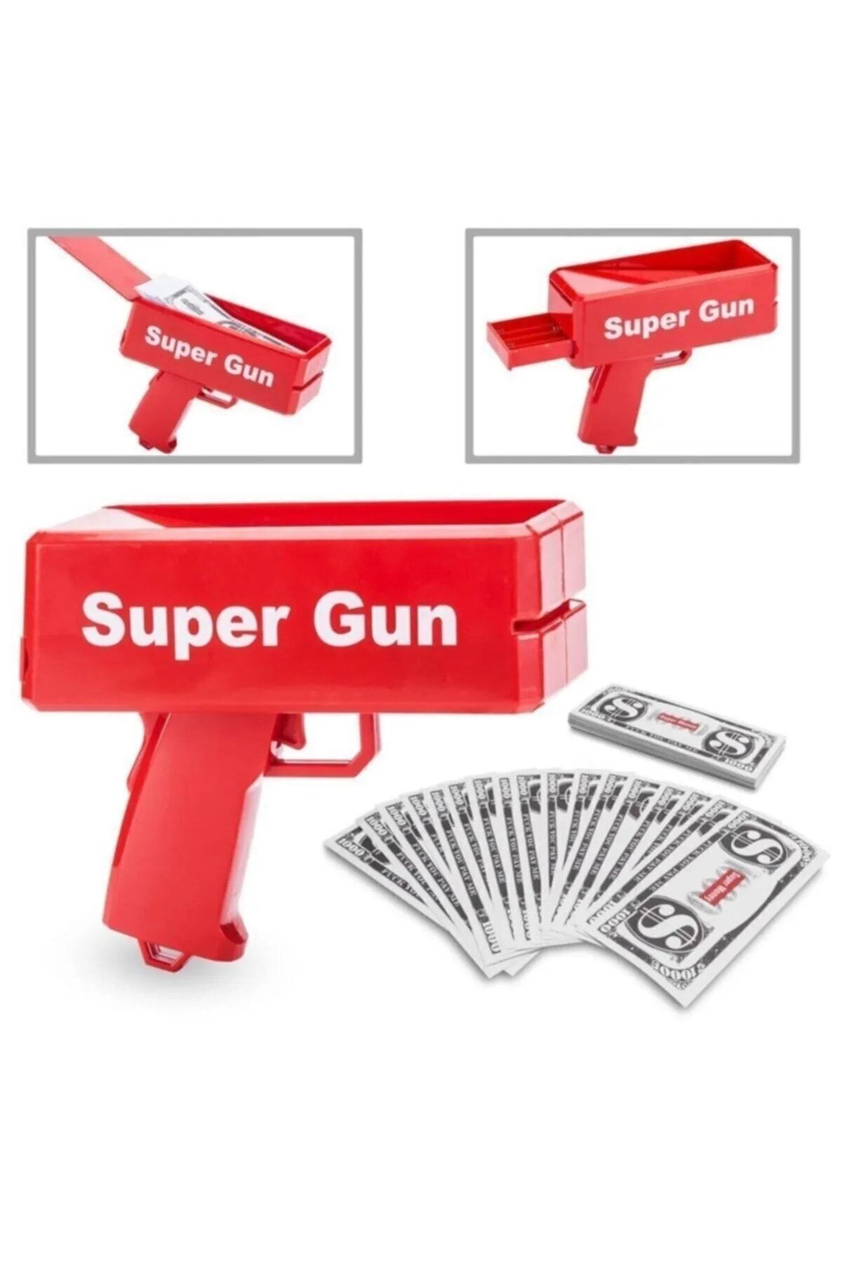 Super Money Gun - Para Dolar Saçma Para Atma Tabancası