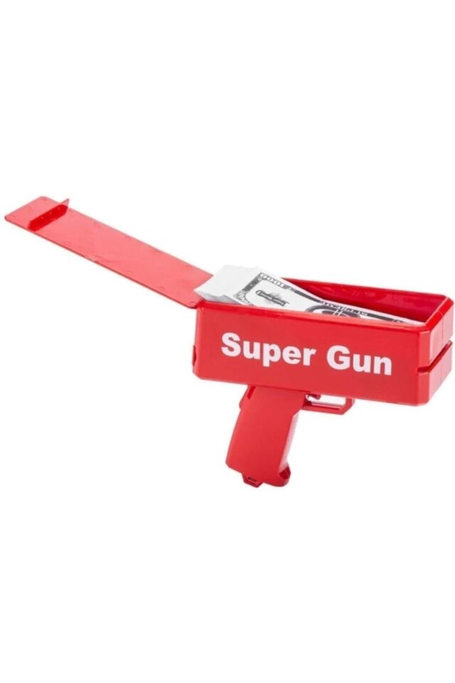 Super Money Gun - Para Dolar Saçma Para Atma Tabancası