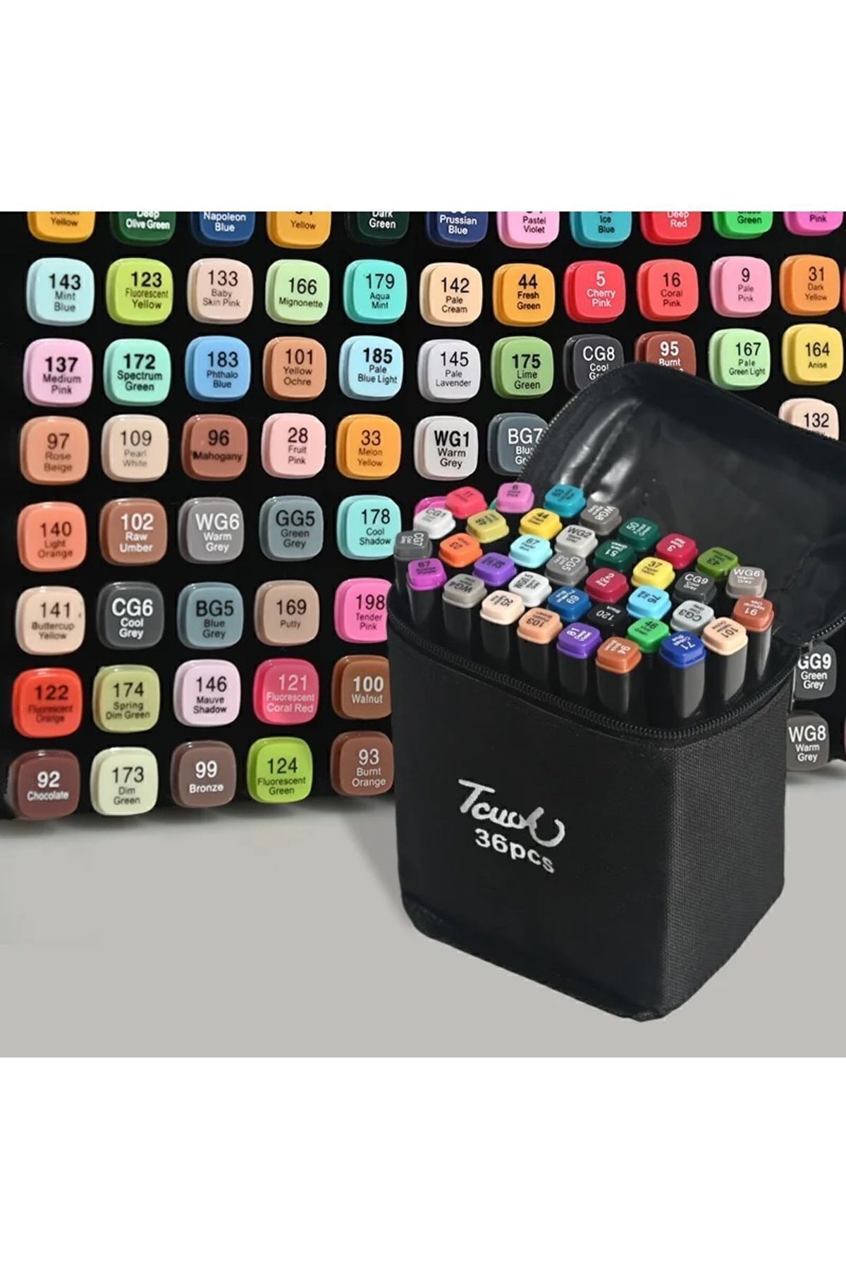 Pencraft 36’lı Profesyonel Marker Boya Kalem Seti Çantalı