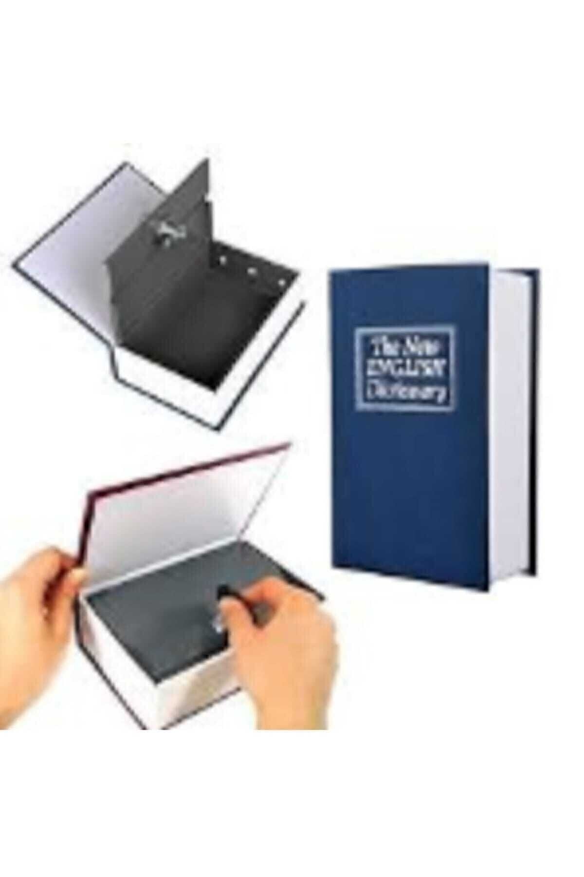 Mavi Kitap Şeklinde Gizli Kasa Kumbara