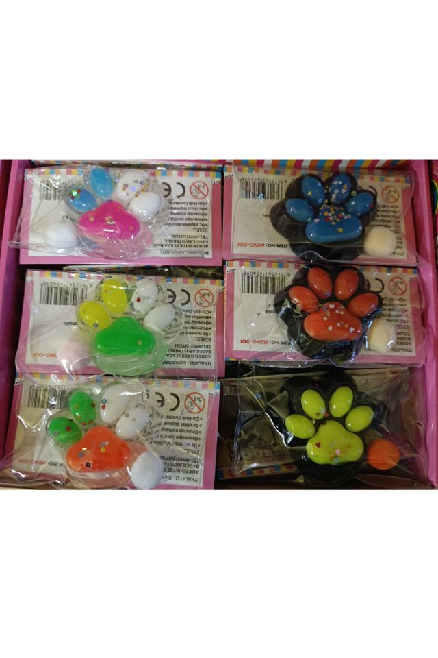 Kedi Patisi Squishy - Sukuşi 6cm Tek Ebat