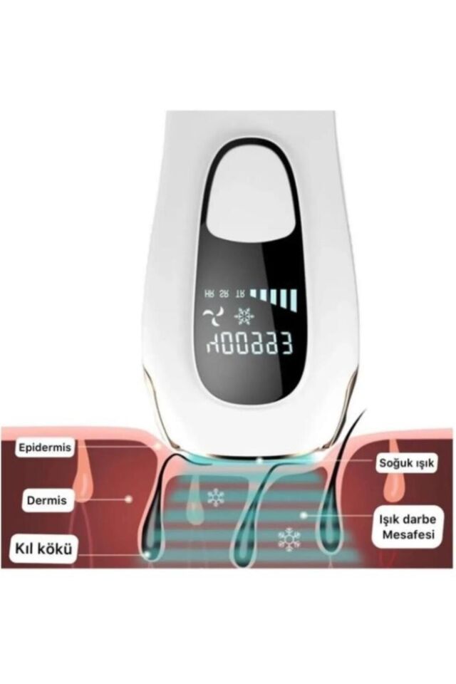 Dn 7710 Ipl 900.000 Atımlı Lazer Buz Başlıklı Epilasyon