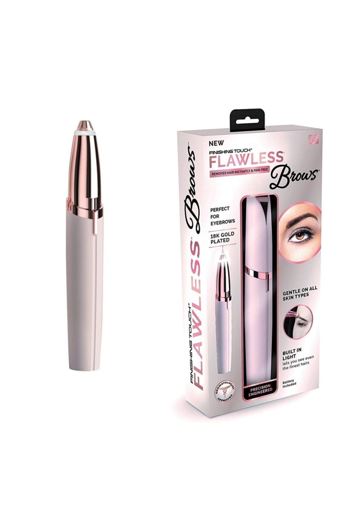 Brows Kaş Bıyık Tüy Epilasyon Aleti