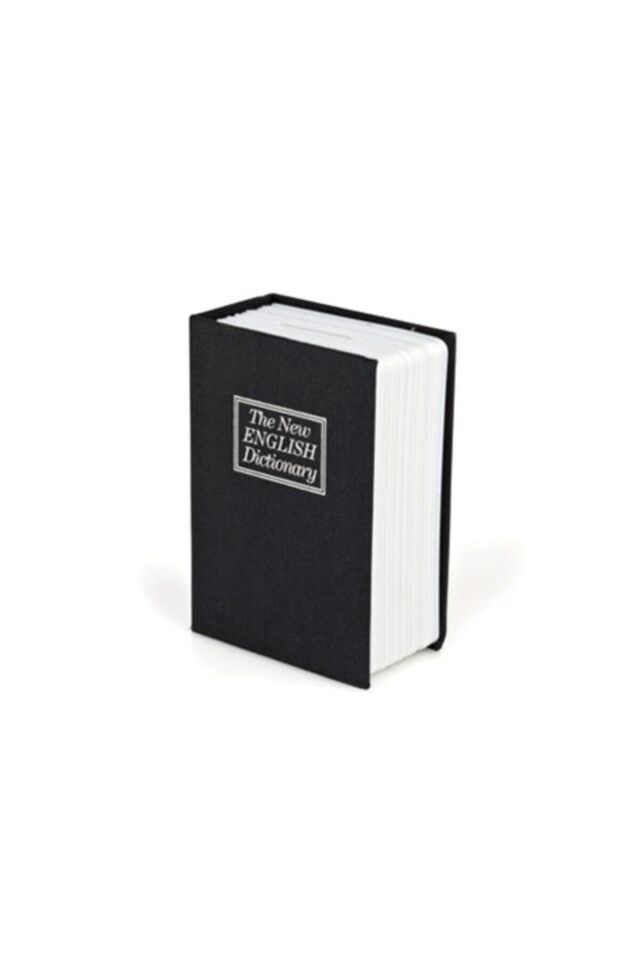 Kitap Görünümlü Mini Gizli Kasa Kumbara Çok Renkli - Tek Ebat