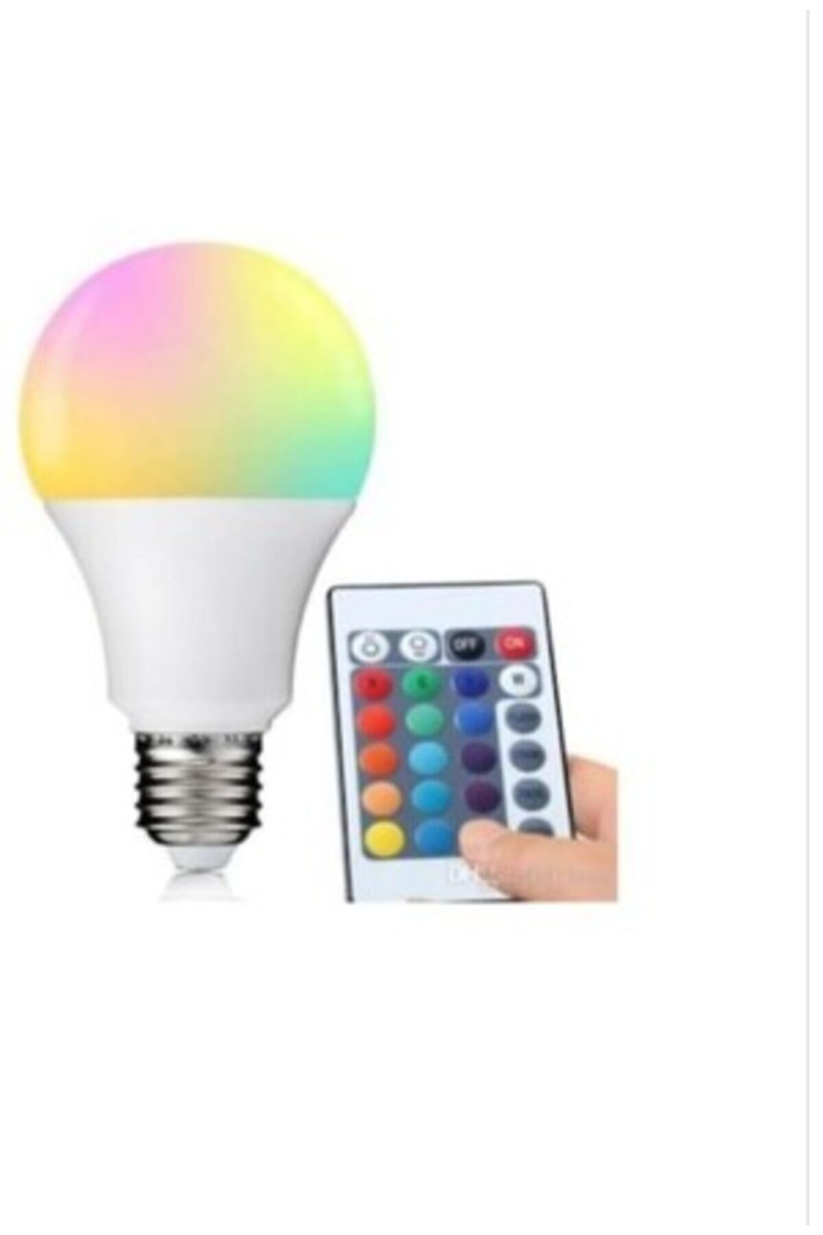 By General 9w Beyaz + Kırmızı-yeşil-mavi Rgb Led Ampul