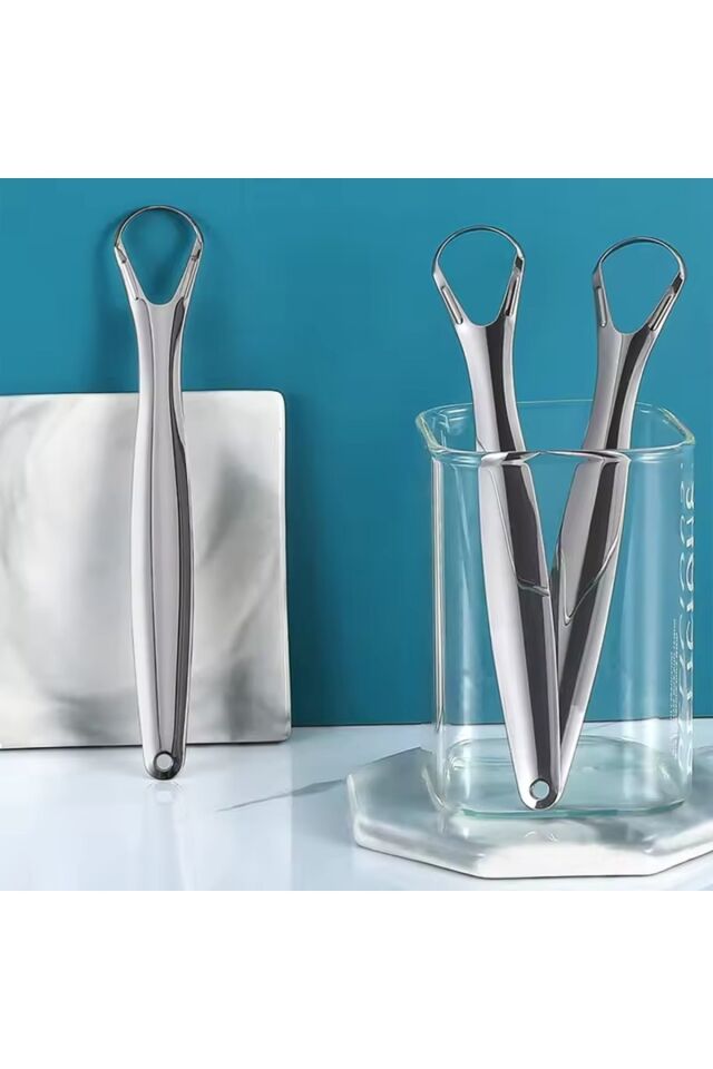 Dil Temizleme Aparatı Dil Kazıma Çubuğu Temizleyici Kazıyıcı Sıyırıcı
