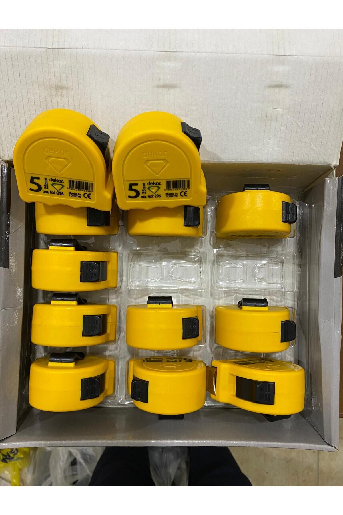 4 ADET HEDEFİM METRE 25 MM 5 mt Tek Ebat