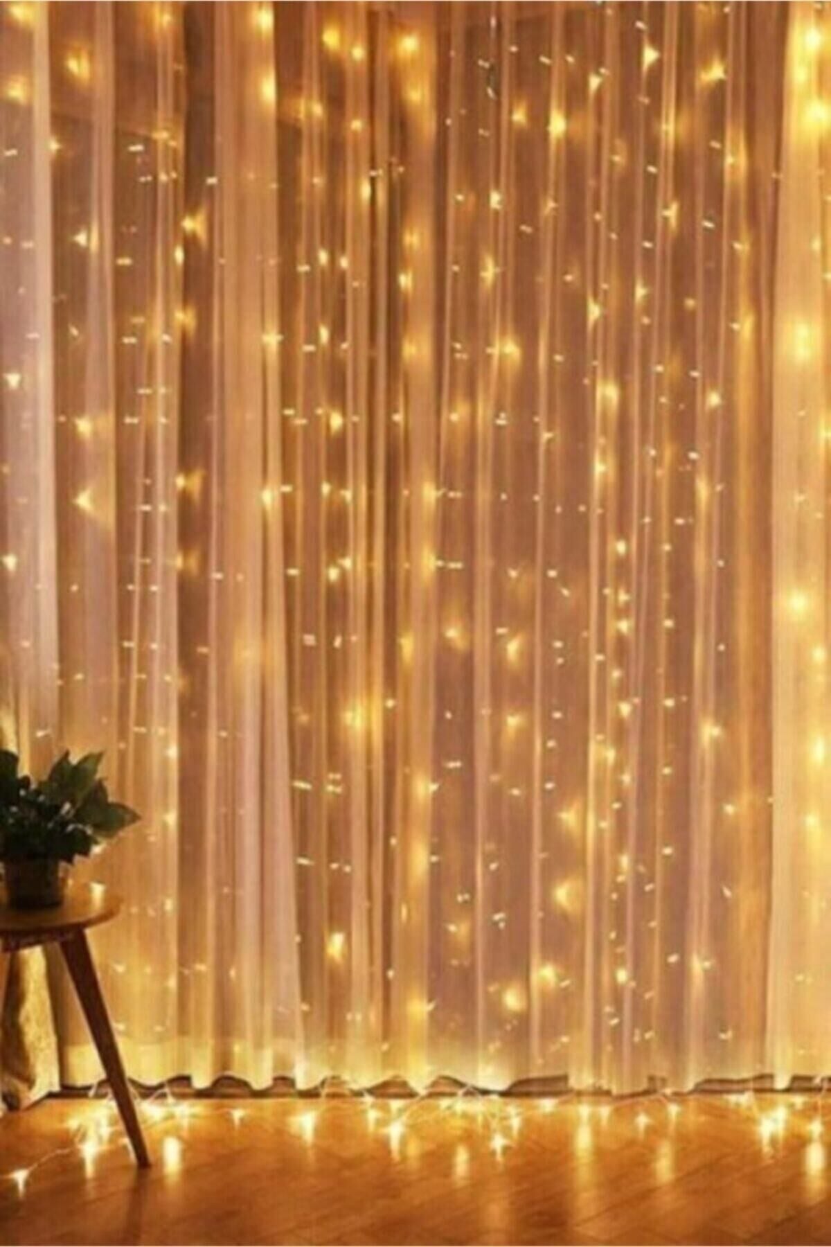 Perde Led Peri Led 3m X 3m ( 300cm X 300 Cm ) Yüksek Kaliteli- borayris- USB fişli
