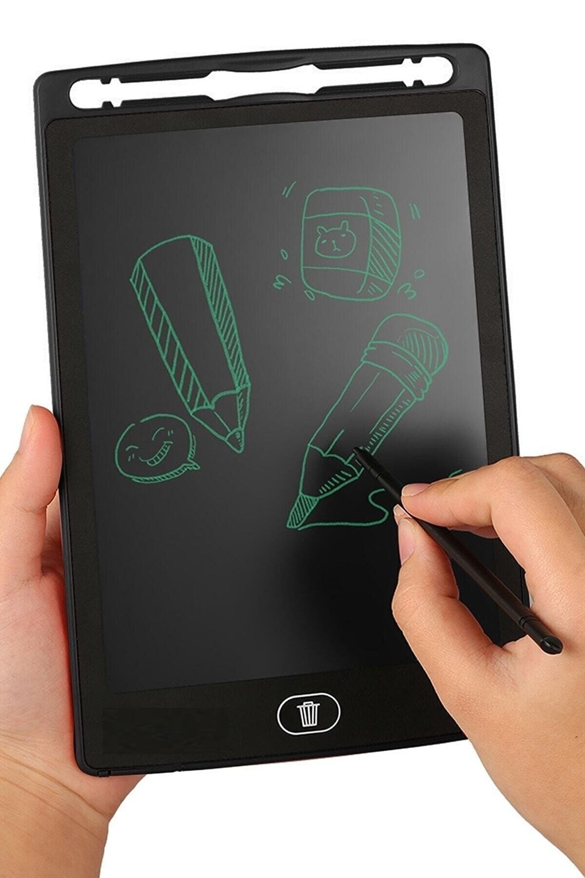 Grafik Digital Çocuk Yazı Tahtası Çizim Tableti Lcd 8.5 Inc Ekran Grafik 8.5 Inç Ekran Siyah - Tek Ebat
