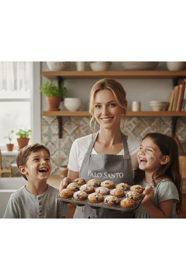 Palo Santo 12'li Yanmaz Yapışmaz Muffin Kek Kalıbı