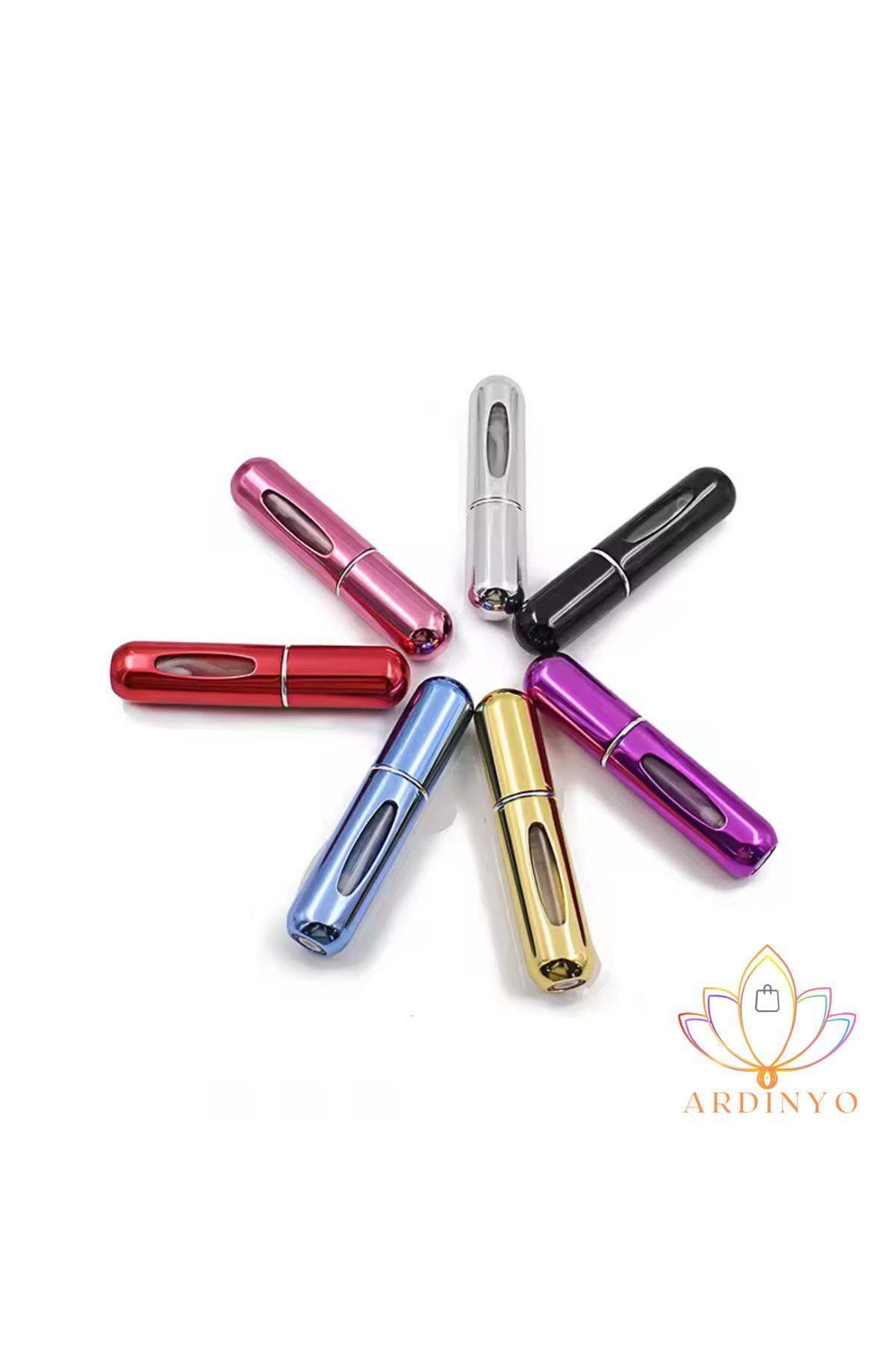 Cep Parfüm Şişesi Atomizer Seyahat Parfüm Şişesi Cep Kolonya Şişesi Taşınabilir Pratik Dezenfektan