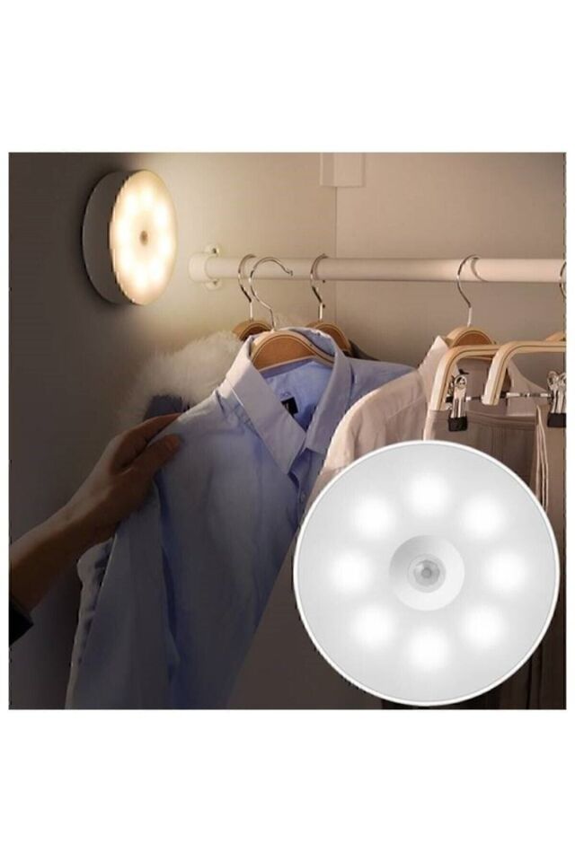 Ct-5180 Şarjlı Sensörlü Mıknatıslı Kabin Led Aydınlatma Tek Ebat