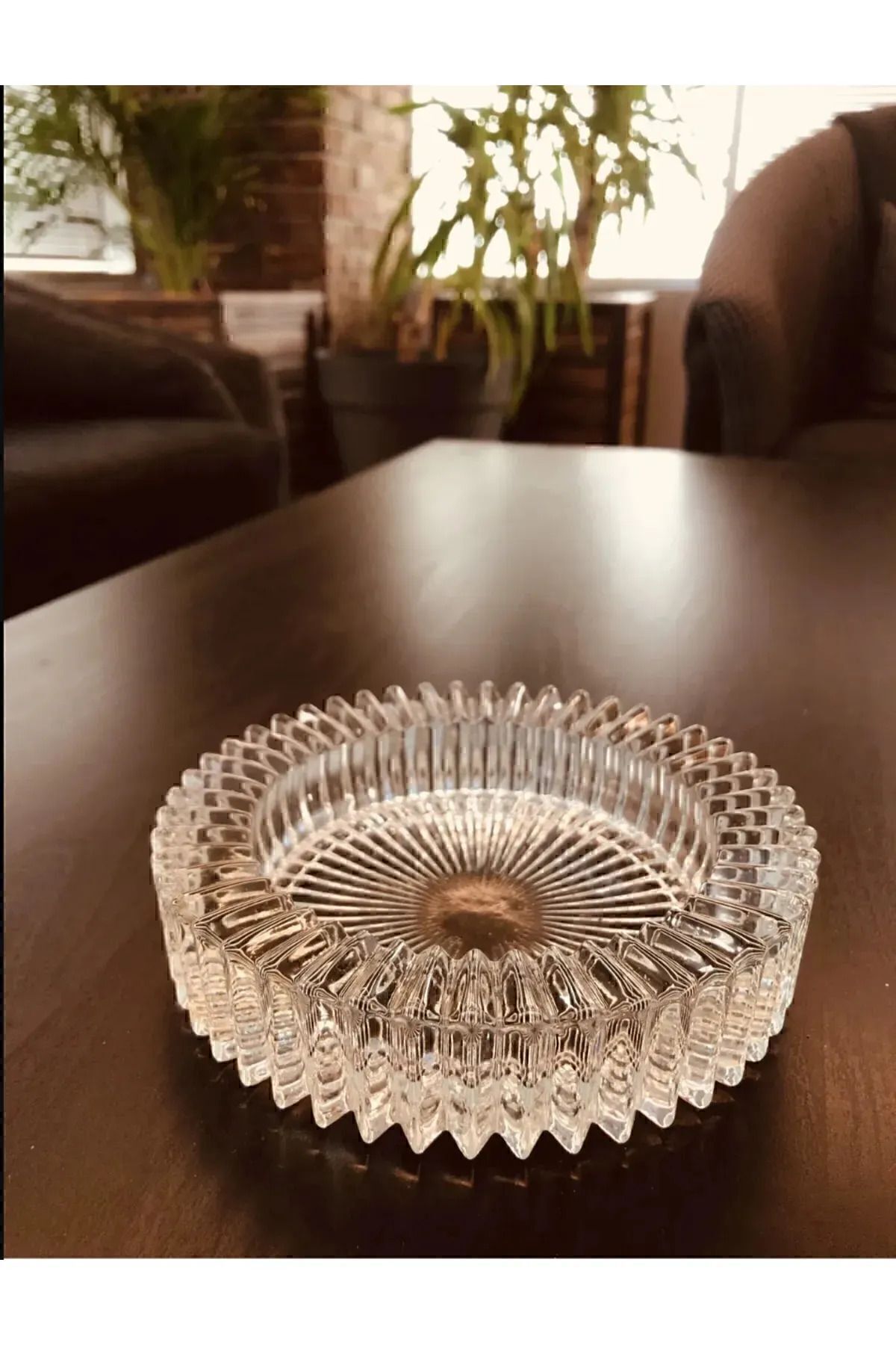 Kristal Lüks Cam Küllük 14 cm