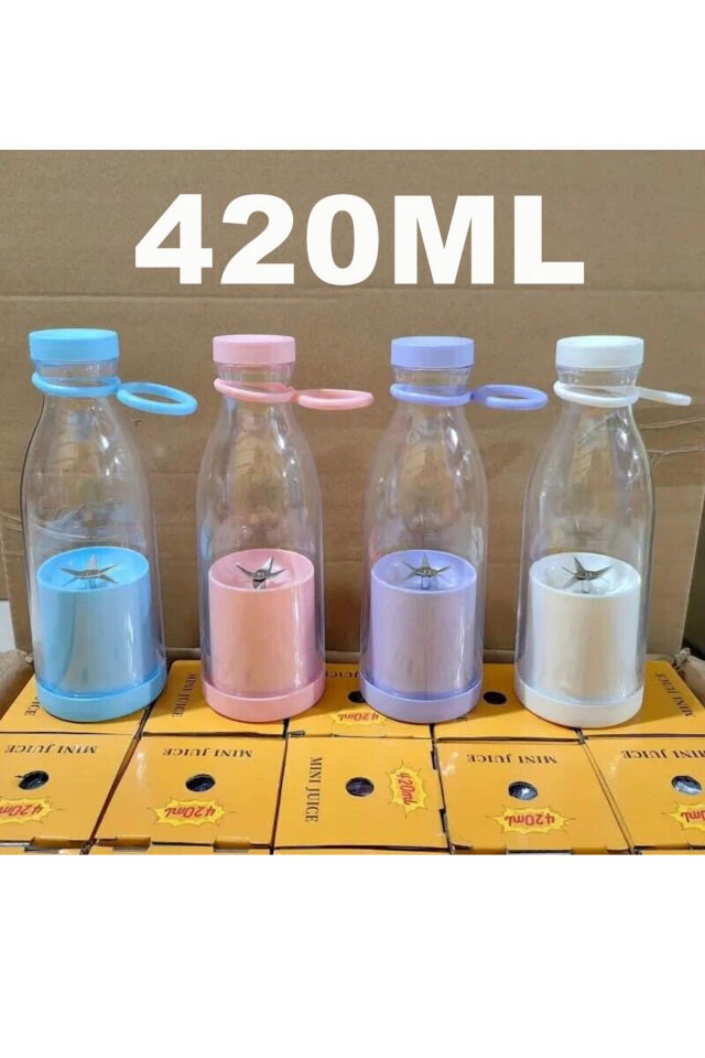 Taşınabilir Blender Kişisel Mikser Usb Elektrikli Meyve Sıkacağı Mini Mikser Mutfak Robotu