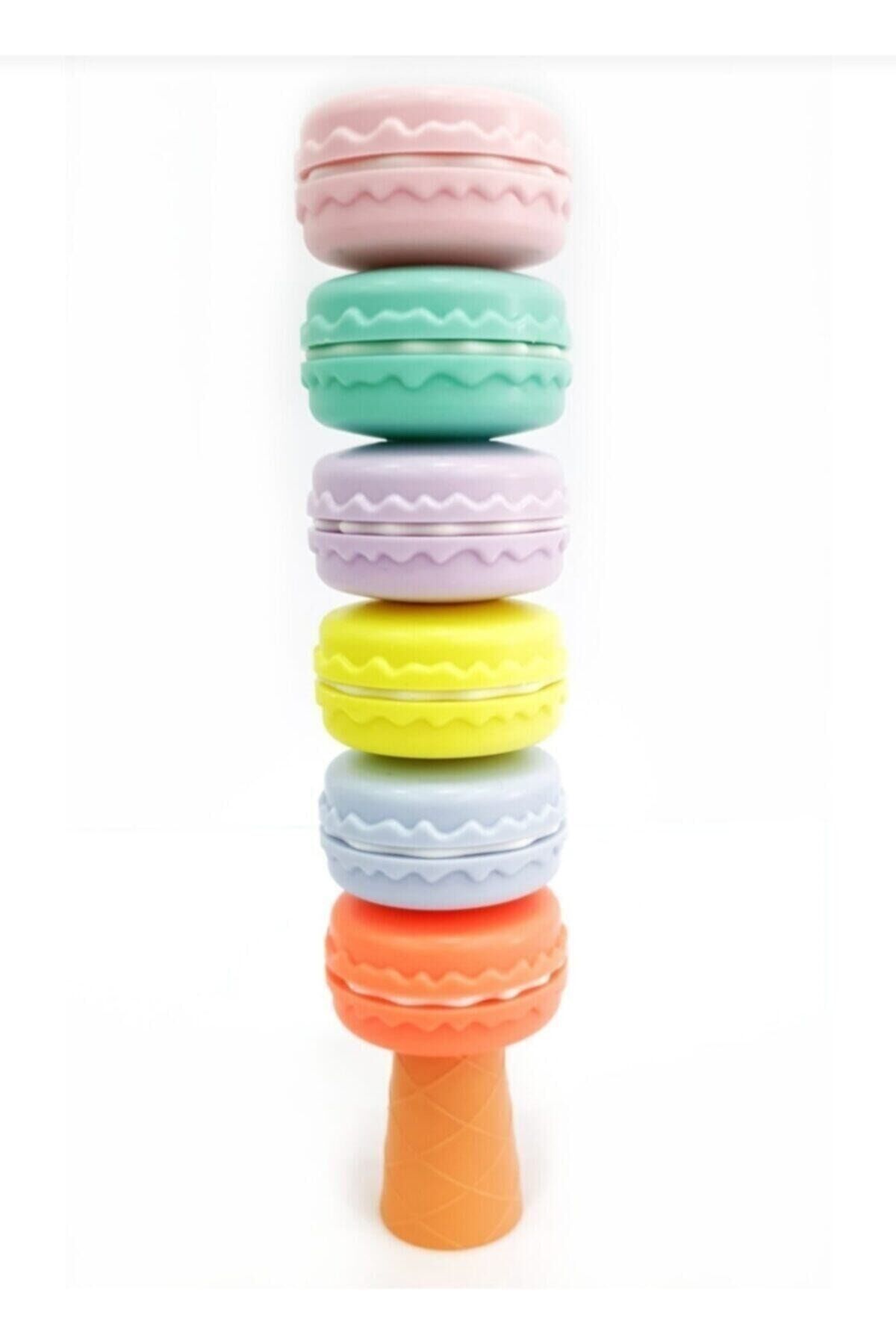Makaron Fosforlu Kalem 6 Pastel Renk
