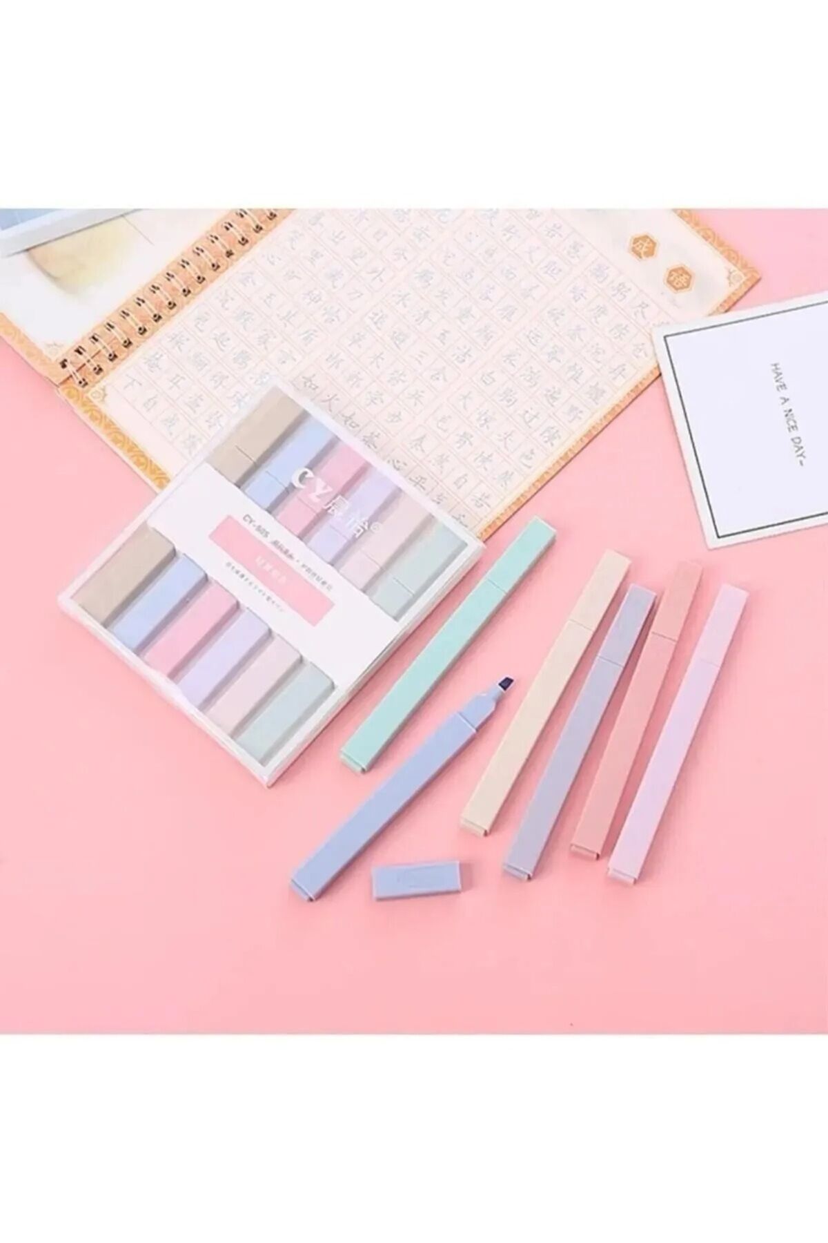 Ultra Soft Pastel Renkler 6 Lı Fosforlu Kalem Çok renkli - Tek Ebat