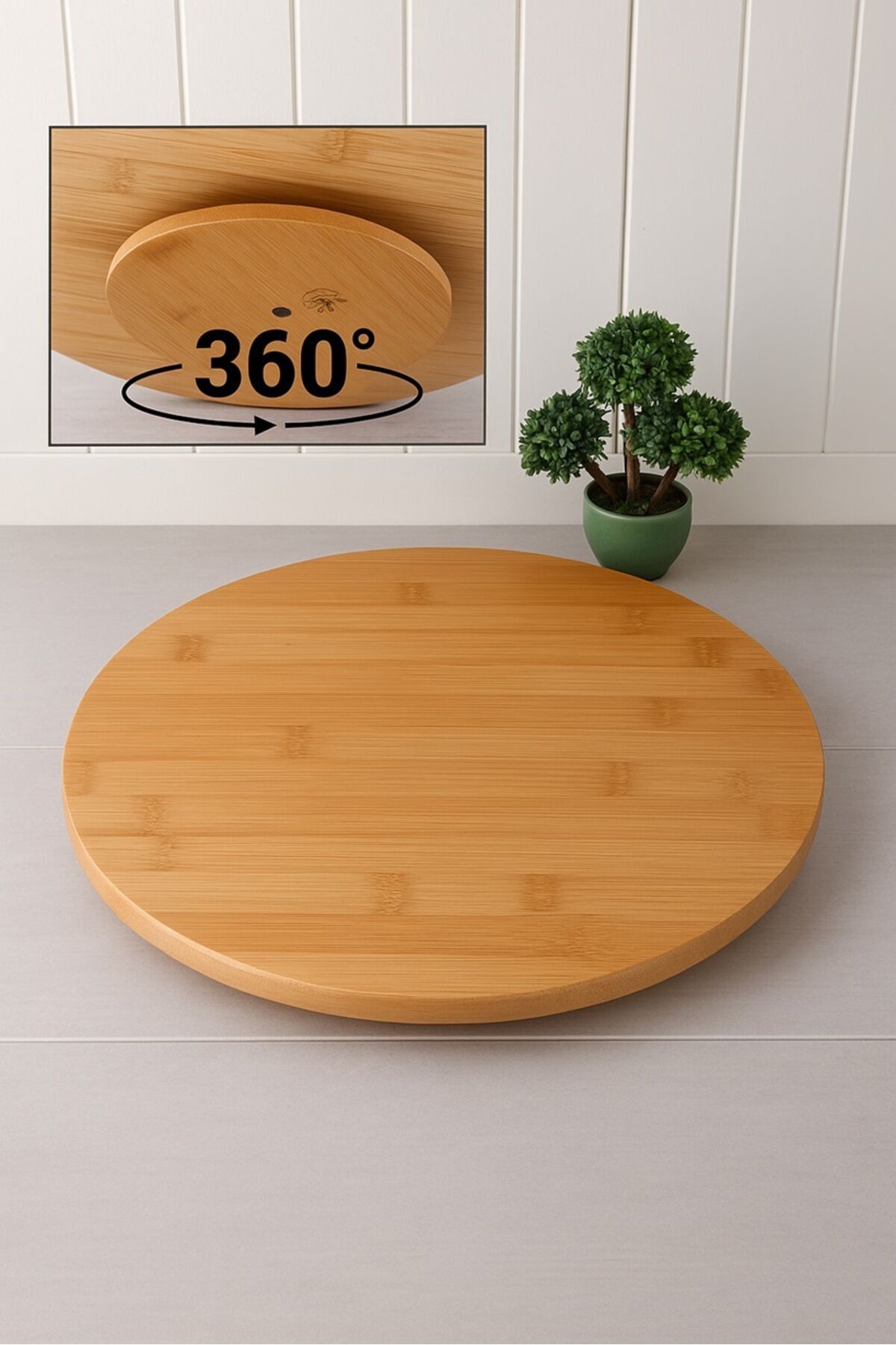Dpt-32, Döner Standlı Pizza Sunum Tahtası 30 Cm