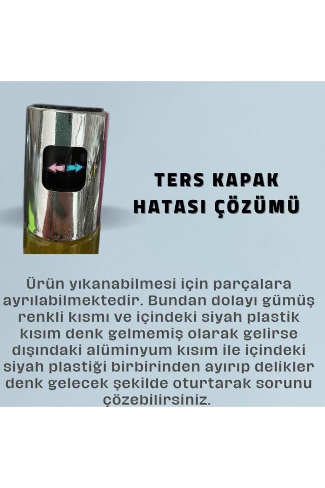 Sprey Cam Şişe Zeytinyağı Sirke Yağ Püskürtücü Yağdanlık 100 ml Tek Ebat