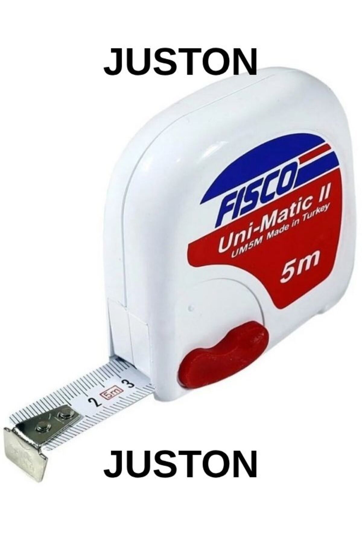 Çelik Şerit Metre 5 Mt. Tek Ebat