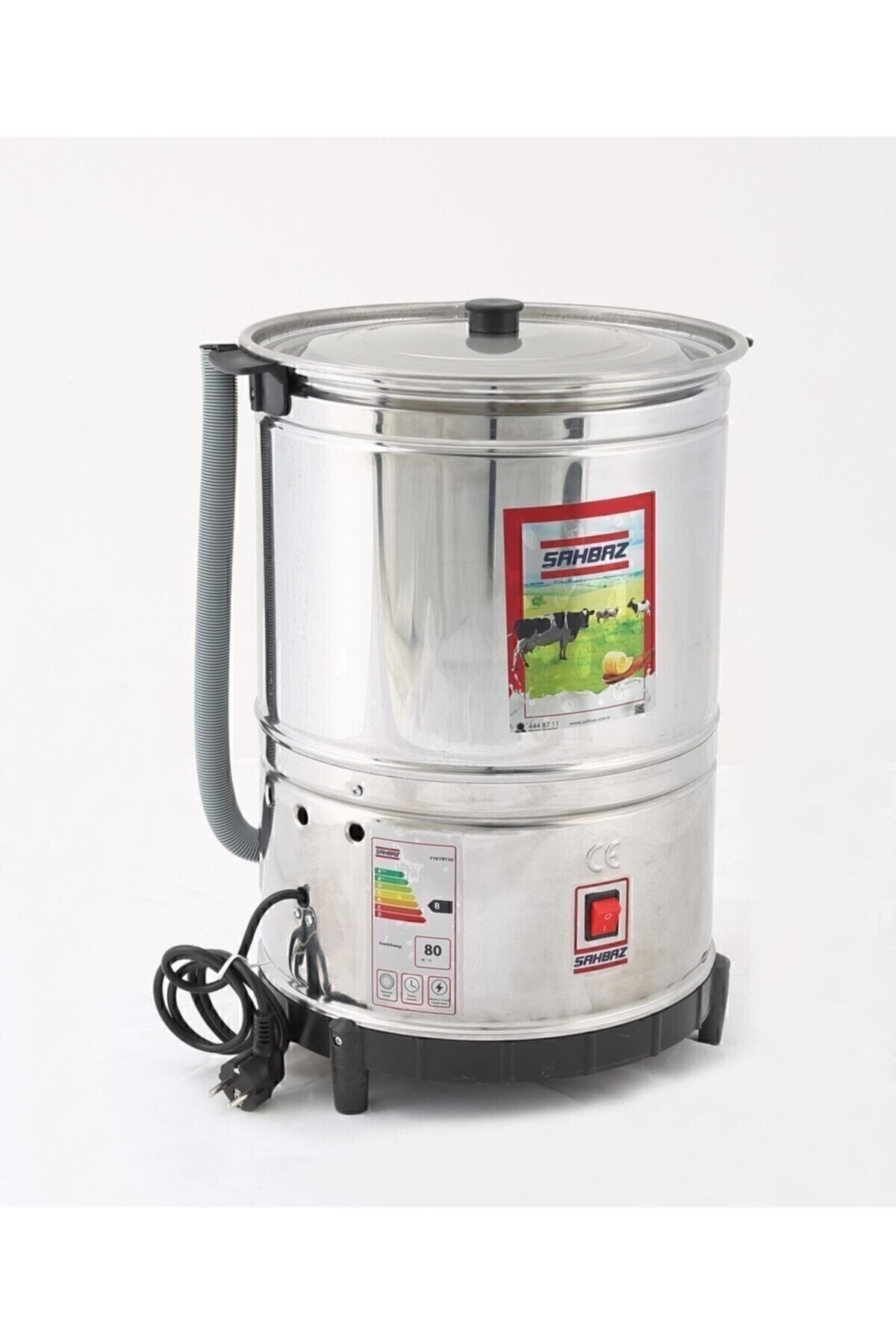 J-460 1020 20 Lt-yayık Ayran Ve Tereyağı Yapma Makinesi Çok Kolay Ve Pratik inoks - Tek Ebat