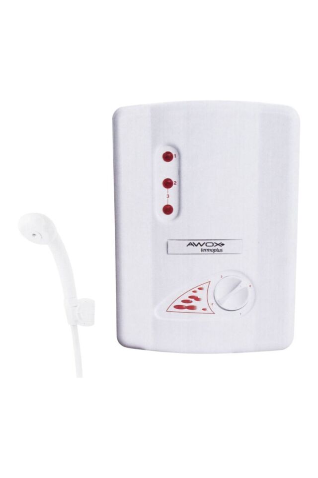 Awox Termoplus 7 Emniyetli Ani Su Isıtıcı Elektrikli Şofben 7500w Beyaz - Tek Ebat