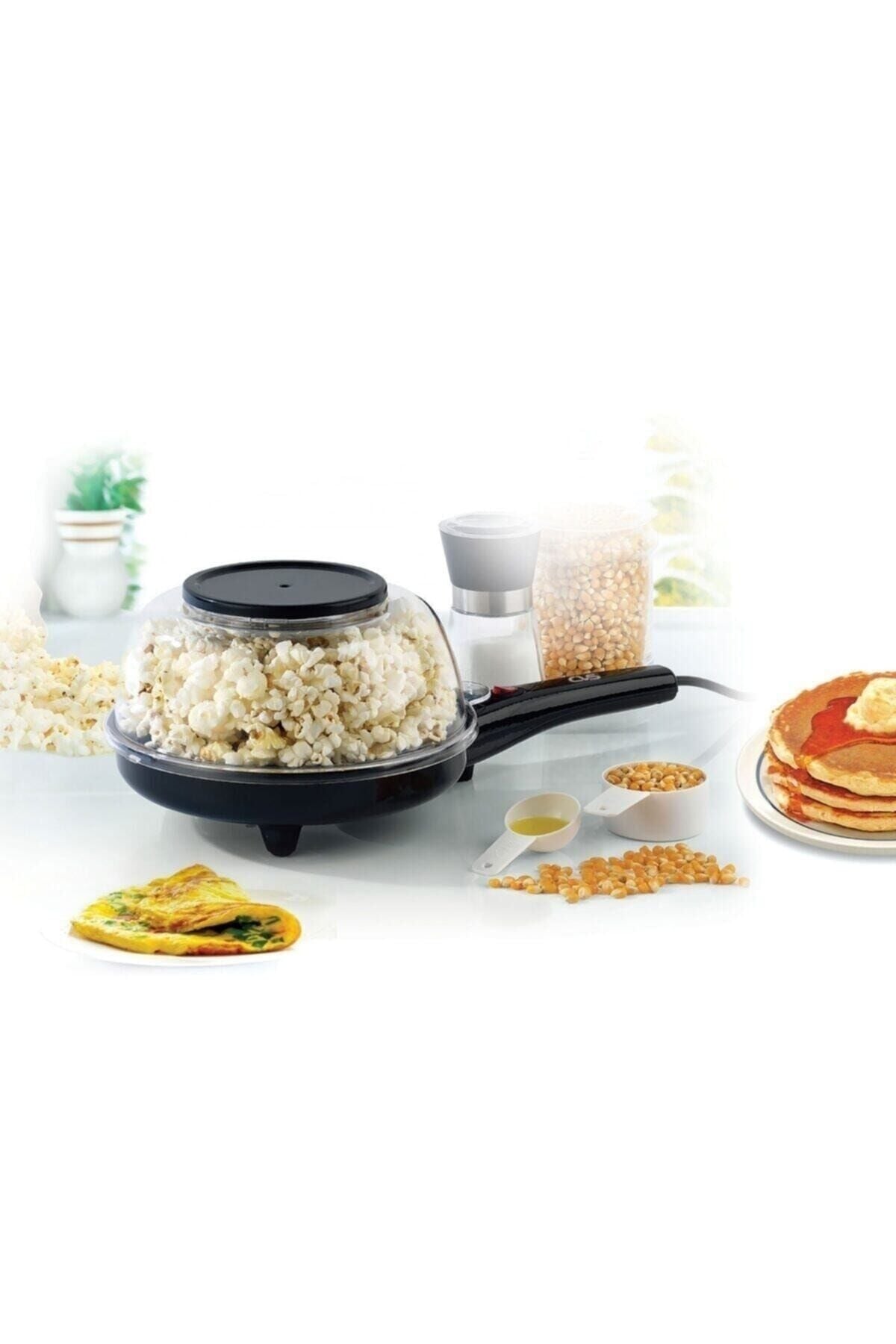 3'ü 1 Arada Mısır Patlatma - Krep - Omlet Makinesi